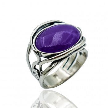 Bluenoemi Jewelry Rings Sterling Silver Ring for Woman set Gemstone - Israeli Jewelry Store - Worldwide shipping