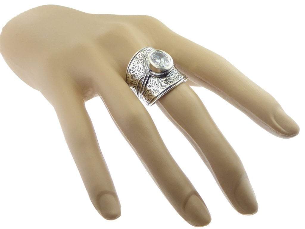 Bluenoemi Jewelry Rings sterling silver ring for women cz zircon designer jewelry.