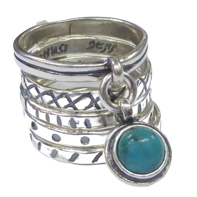 Bluenoemi Jewelry Rings Sterling silver ring Vintage inspired turquoise ring,  sterling silver jewelry rings