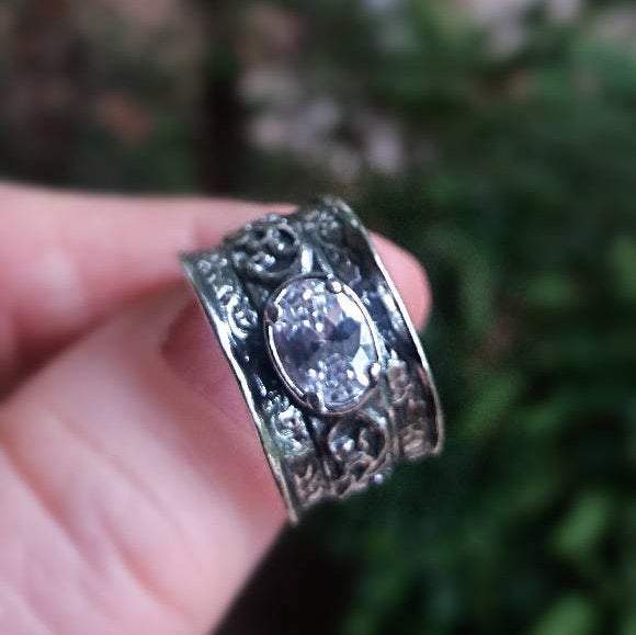 Bluenoemi Jewelry Rings womens rings for women, bohemian ring, cubic zirconia ring, hippie bohemian jewelry, sterling silver womens rings