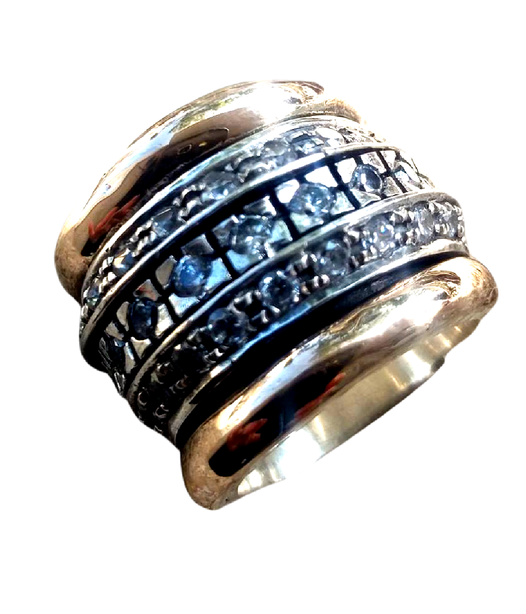 Womens spinner rings Bluenoemi Jewelry Spinner Rings