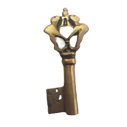 Brass Vntage Key for Decoration Jerusalem Market Gifts 15cm x 3.5 cm - Bluenoemi