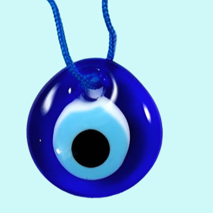 Bluenoemi Jewelry Wall hanging 3.5 cm Bluenoemi Blue Eye Glass Bead Souvenir for Protection Wall Hanging.