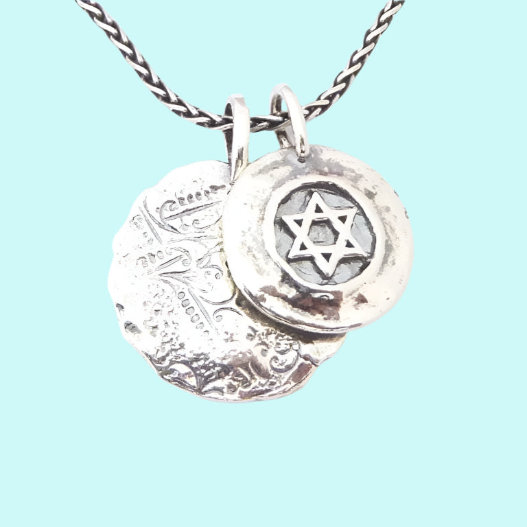 Bluenoemi Necklaces & Pendants silver Star of David Necklace Sterling Silver charms Pendants