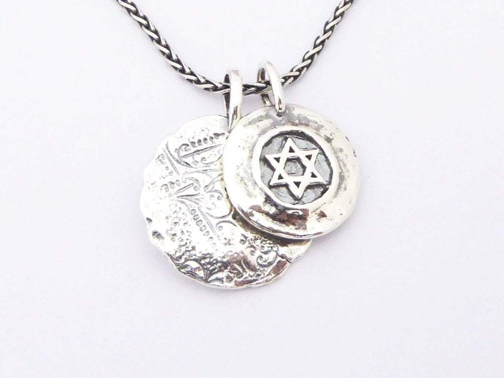 Bluenoemi Necklaces & Pendants silver Star of David Necklace Sterling Silver charms Pendants
