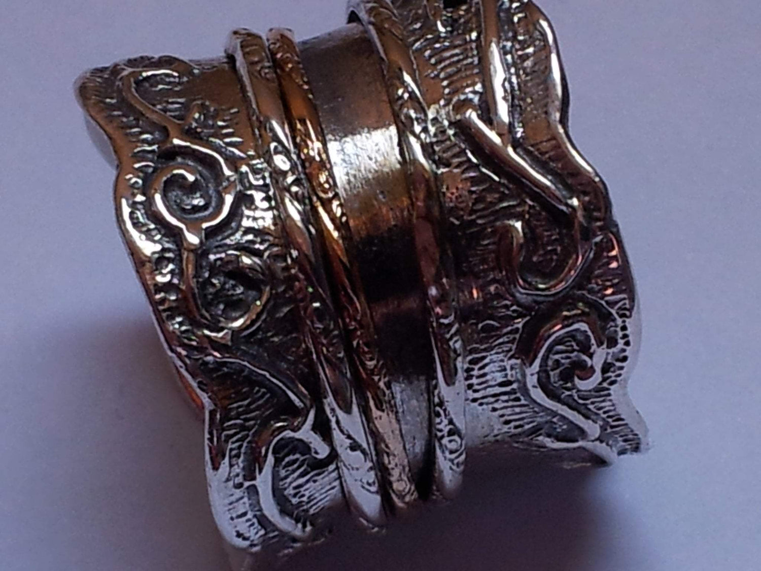 Bluenoemi Spinner Ring Bluenoemi Spinner Ring - Unisex Silver Gold Bohemian Rings