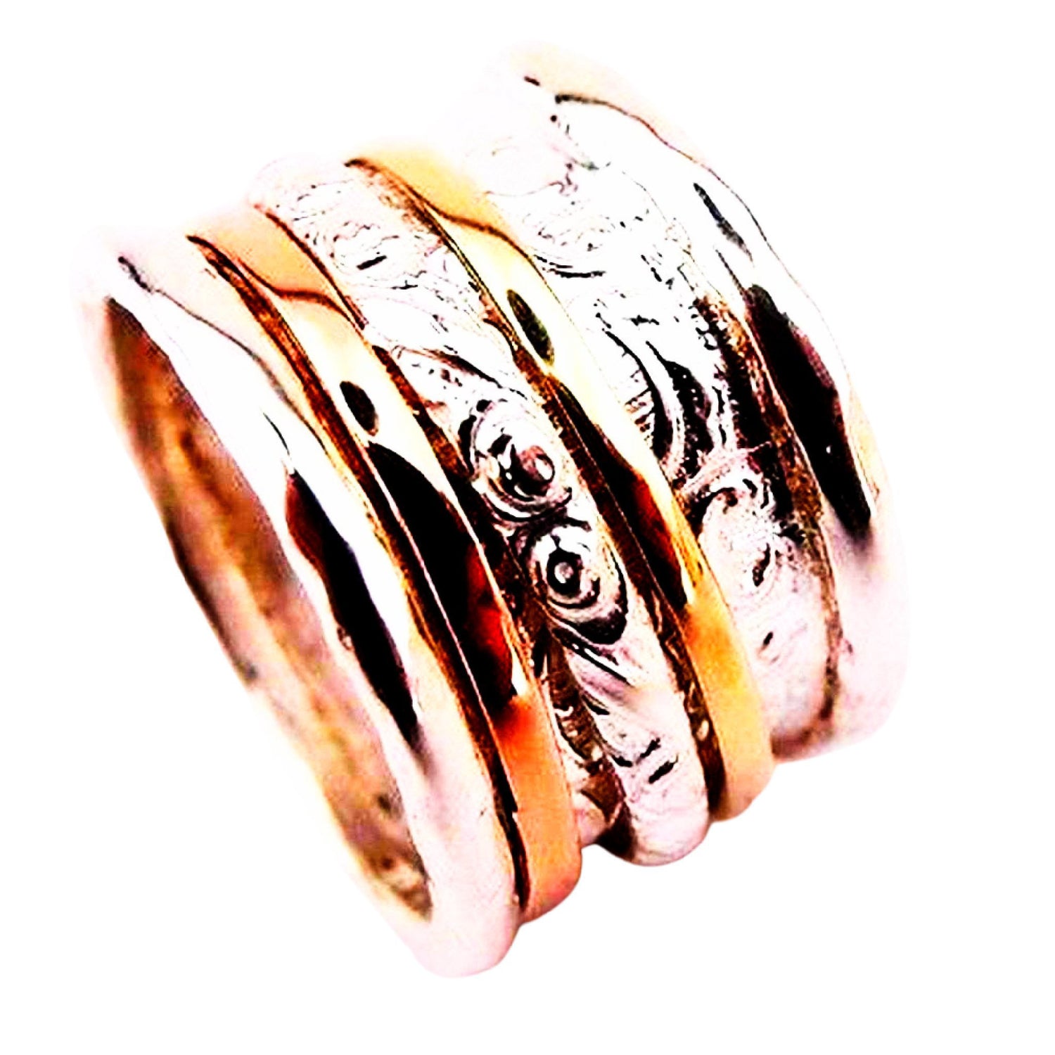 Spinner ring for woman