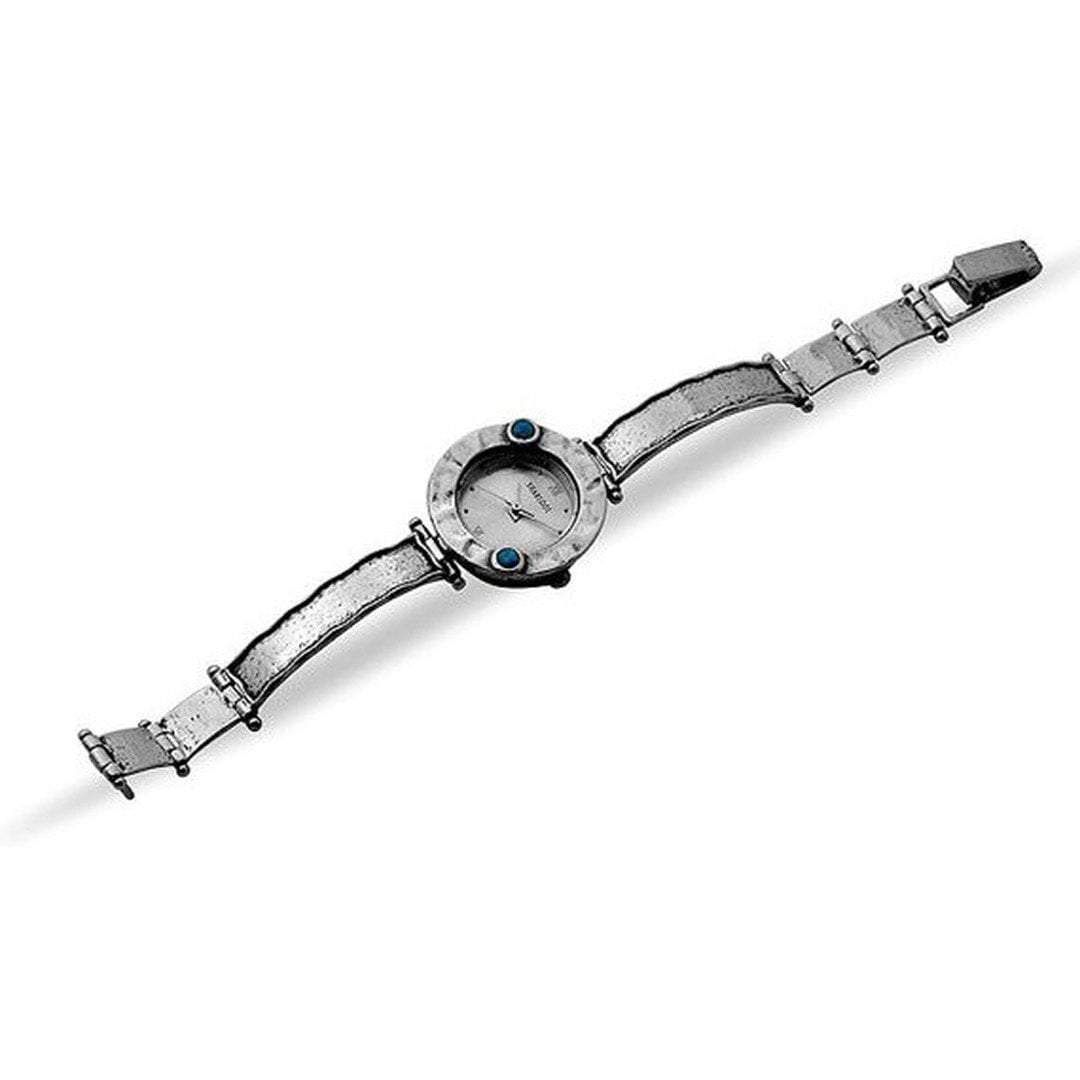 Bluenoemi Watches Sterling Silver Watch Handcrafted Sterling Silver 925 Bracelet Watch Japanese