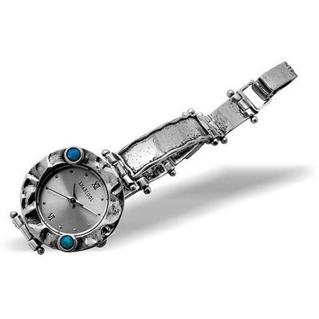 Bluenoemi Watches Sterling Silver Watch Handcrafted Sterling Silver 925 Bracelet Watch Japanese